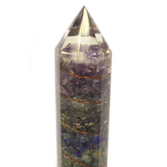 Orgonite Power Wand 15cm Copper & Gemchips product image 3