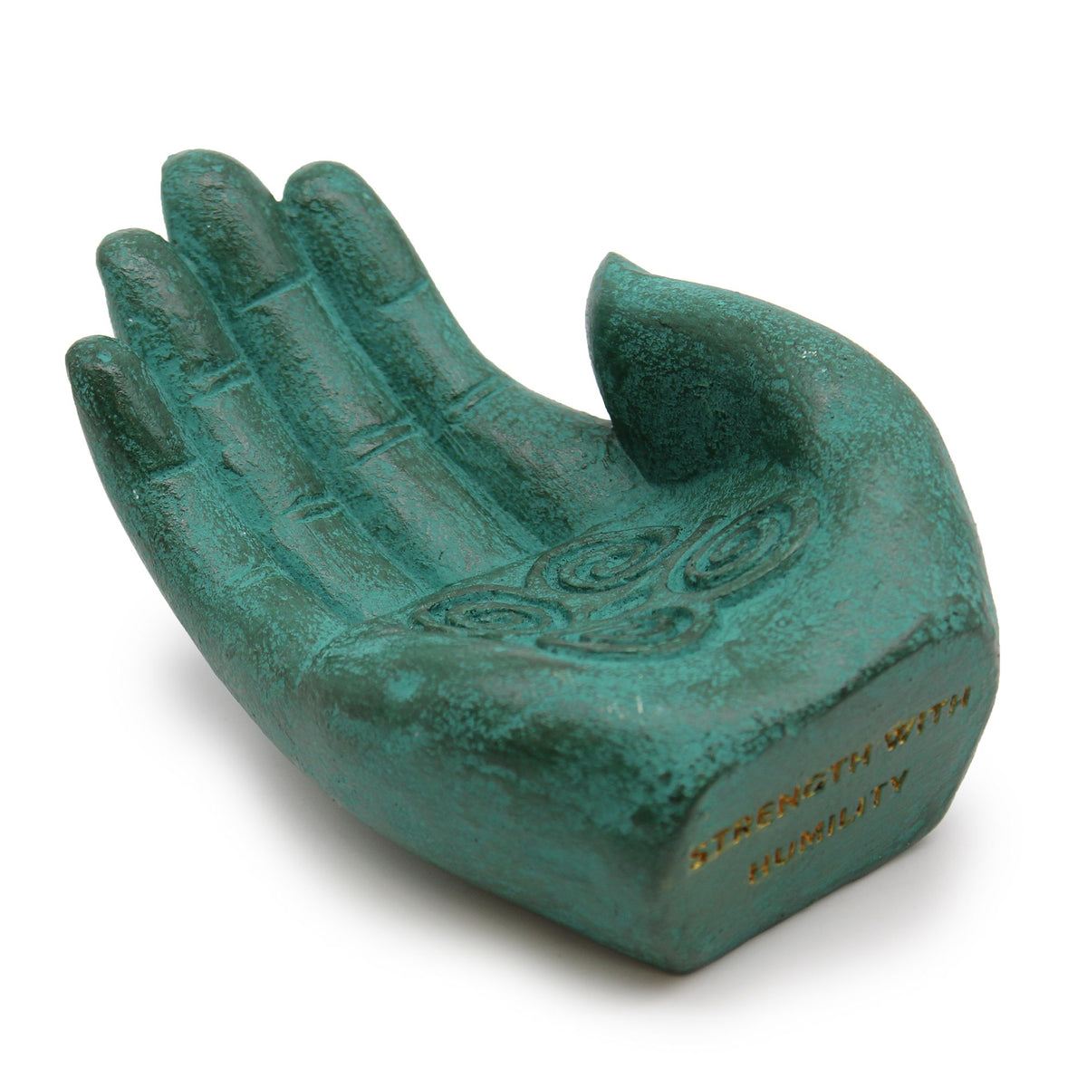 Hand Incense Burner - Strength (green) product image 3