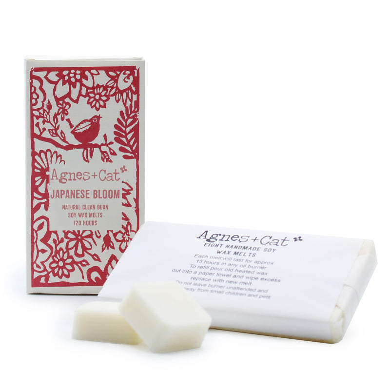 Agnes + Cat Box of 8 Wax Melts - Japanese Bloom product image
