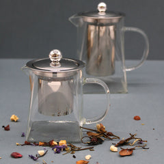 Glass Infuser Teapot - Tower Shape - 350ml product image 5