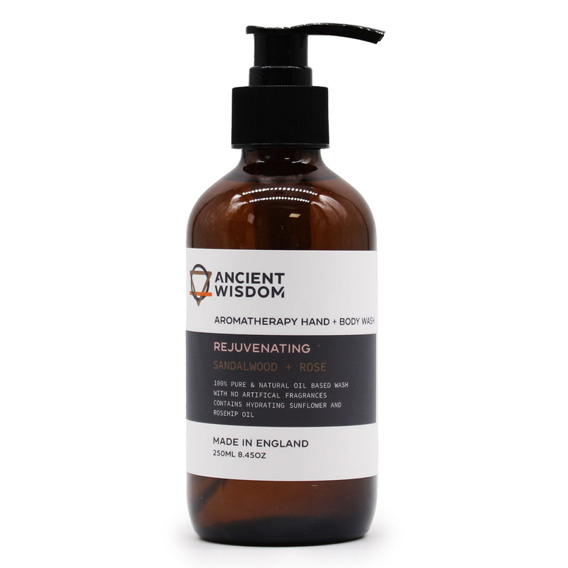 Sandalwood & Rose Hand & Body Wash 250ml product image