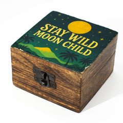 Small Enamelled Box - Stay Wild Moon Child product image 2
