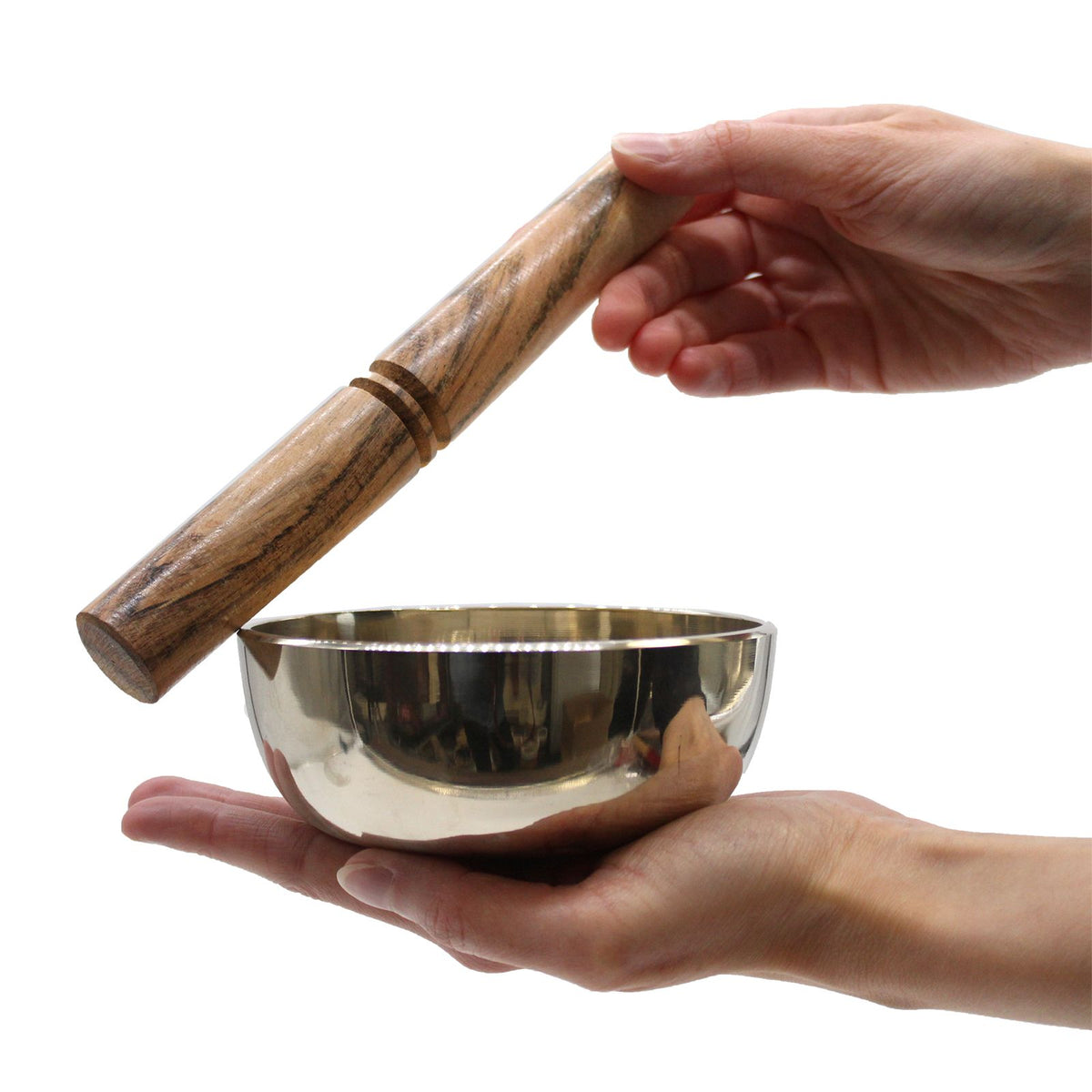 Medium Brass Sing Bowl - 12cm product image 2