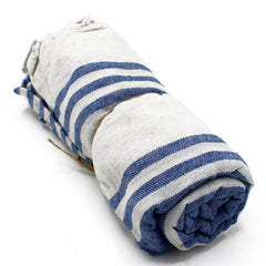 Hamman Spa Towel - Ocean Blue - 90x170cm product image 2