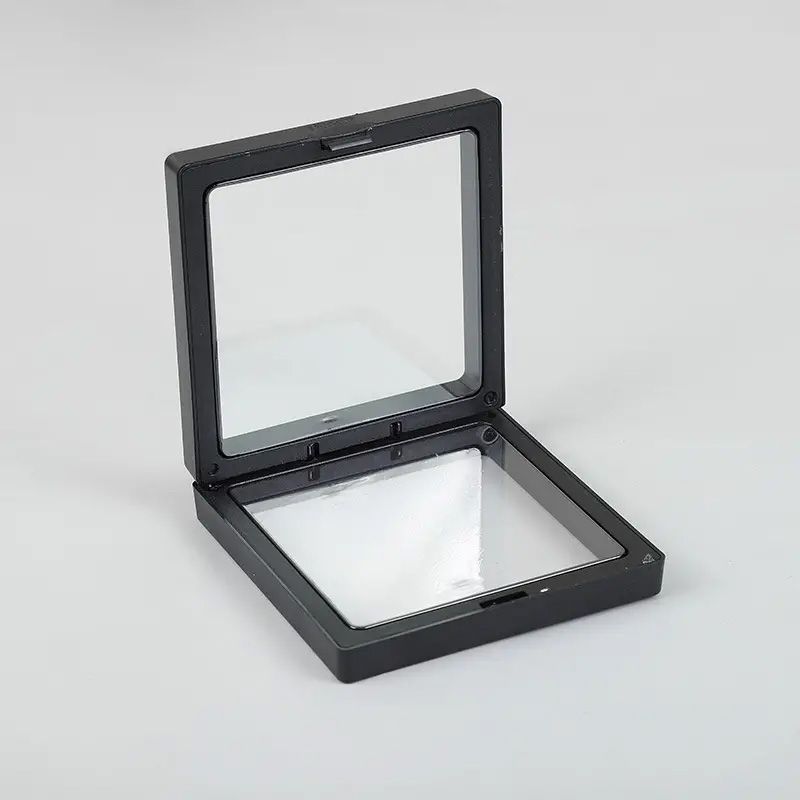 Med 3D Floating Frame Display 9x9cm - Black product image