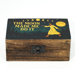 Medium Enamelled Box - The Moon Made me Do It product image 4