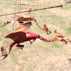 Red Coconut Dragon Mobile 37cm product image 5