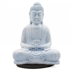 Meditation Buddha Lamp Sky Blue - Oval Stand product image 2