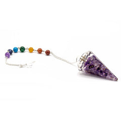 Orgonite Power Chakra Pendulum - Amethyst product image 3