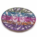 Soapstone Disc Incense Holder - 6 Lucky Elephants product image