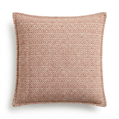 Classic Cushion Cover - Burgundy Squares - 45x45cm product image 3
