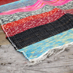 156 x 90cm Ultra Luxury Rag Rug - Natural product image 7