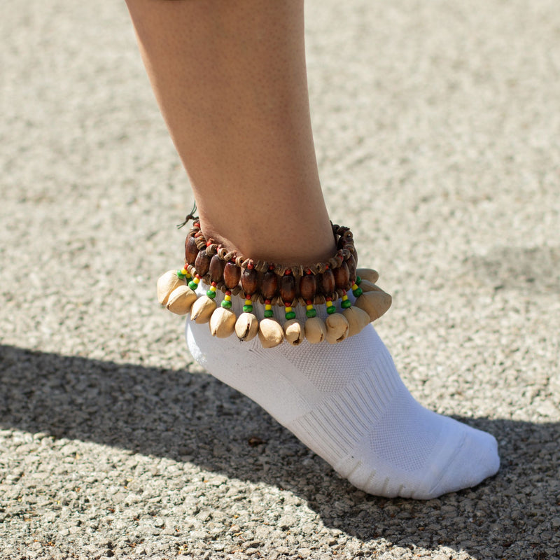 Kenari Shell Ankle Shaker - Rattle Bracelet (20 Shells) product image