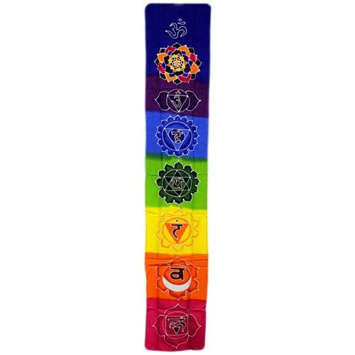 Chakra Drop Banner - Rainbow 183x35cm product image