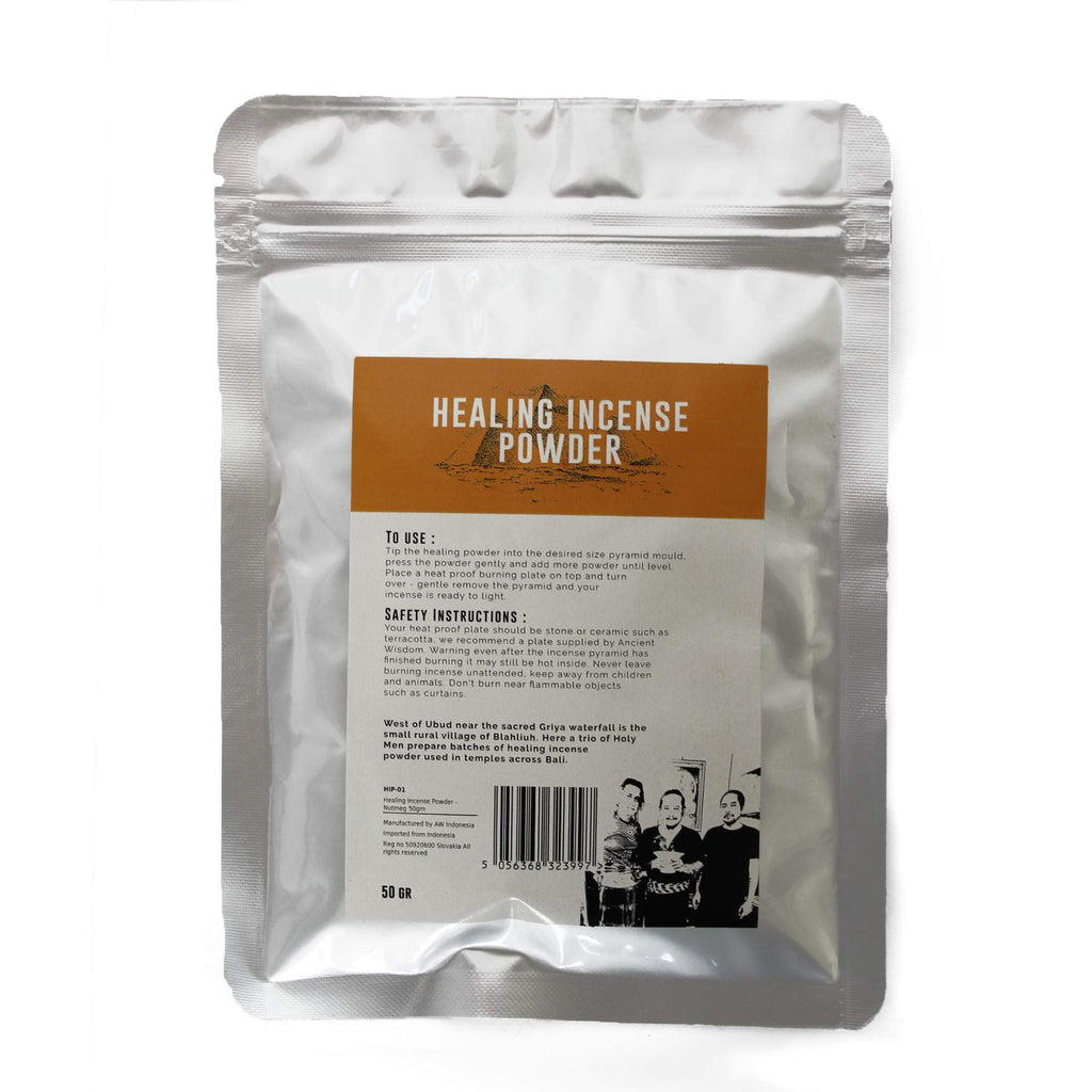 Healing Incense Powder - Nutmeg 50gm product image 2