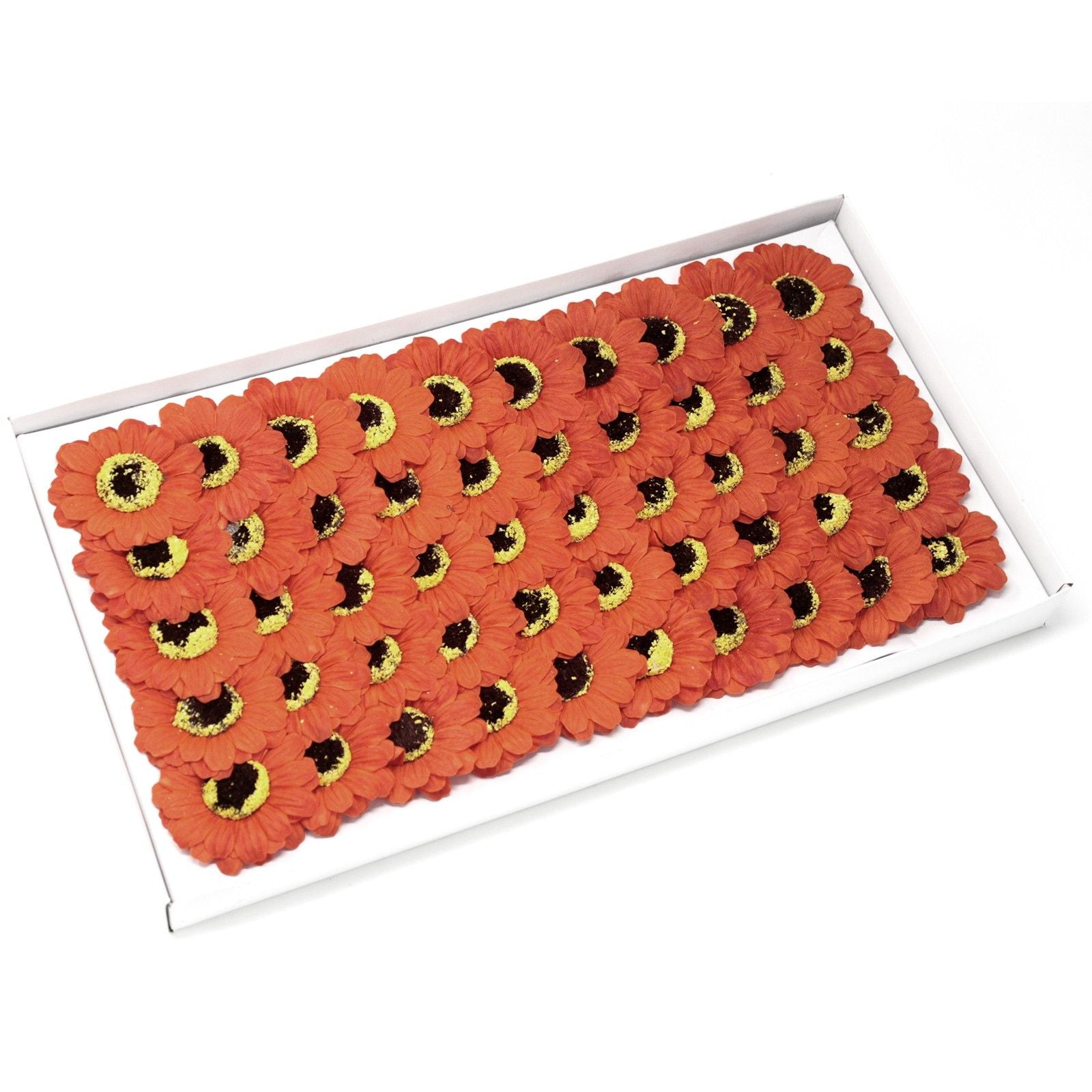 Craft Soap Flowers - Sml Sunflower - Orange product image