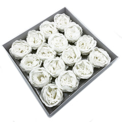 Craft Soap Flower - Ext Large Peony - White product image 4