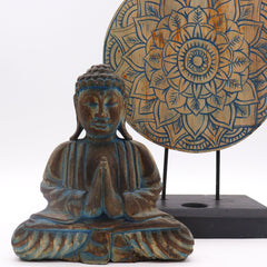 Buddha Feng Shui Set - Flower Mandala - Blue product image 2