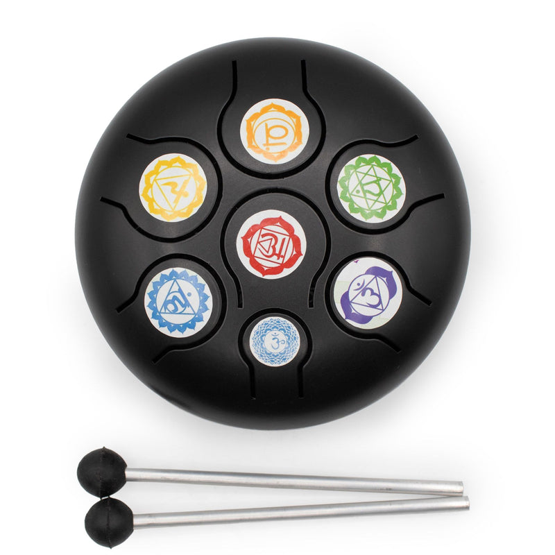 Low Med Hapi Drum Black Chakra- 14x7cm product image