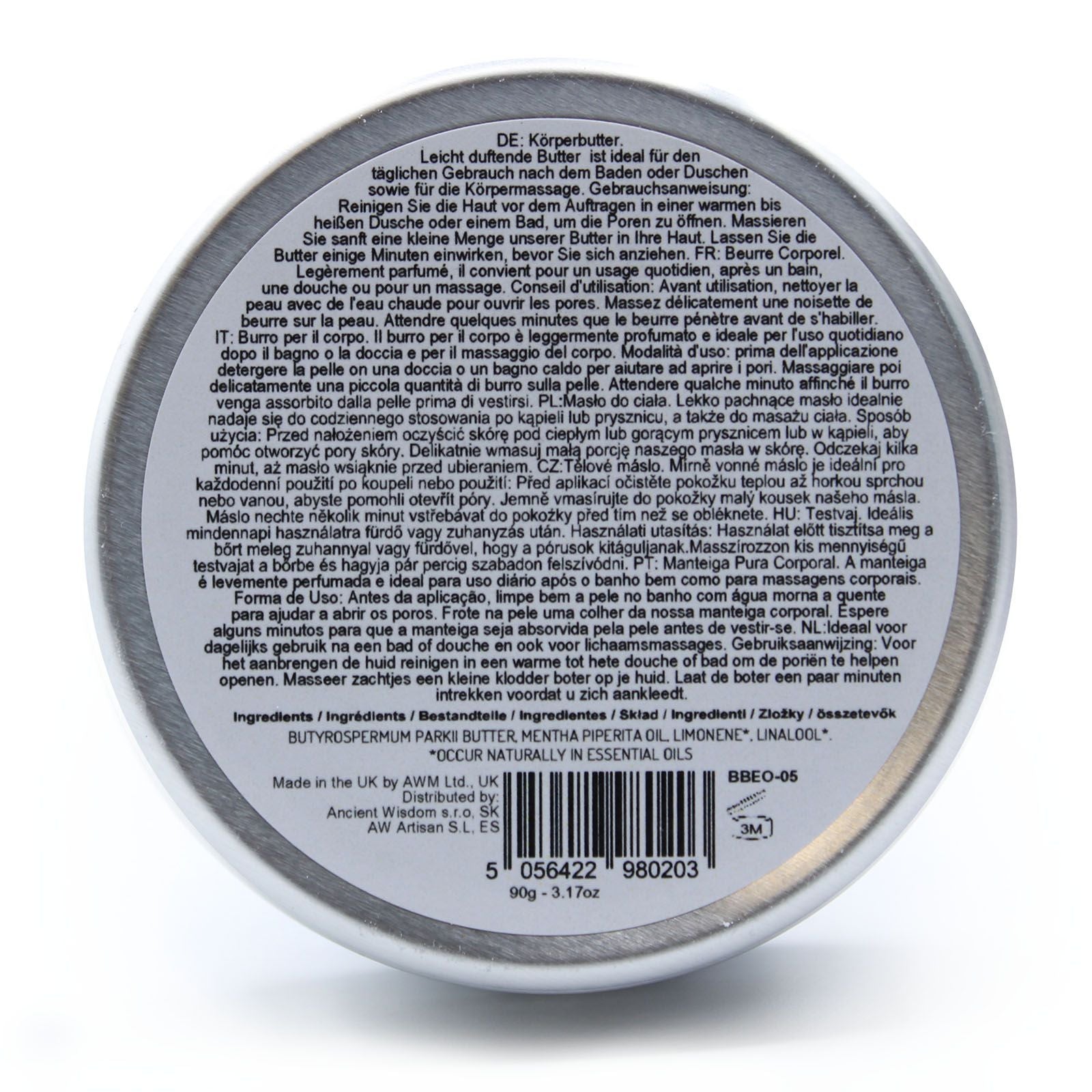 Aromatherapy Shea Body Butter 90g - Peppermint product image
