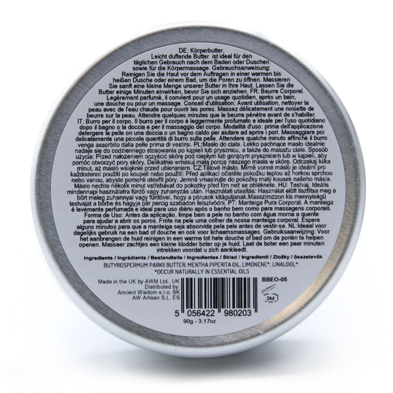 Aromatherapy Shea Body Butter 90g - Peppermint product image