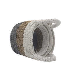 Seagrass Basket Set - Grey / Natural / White product image 4