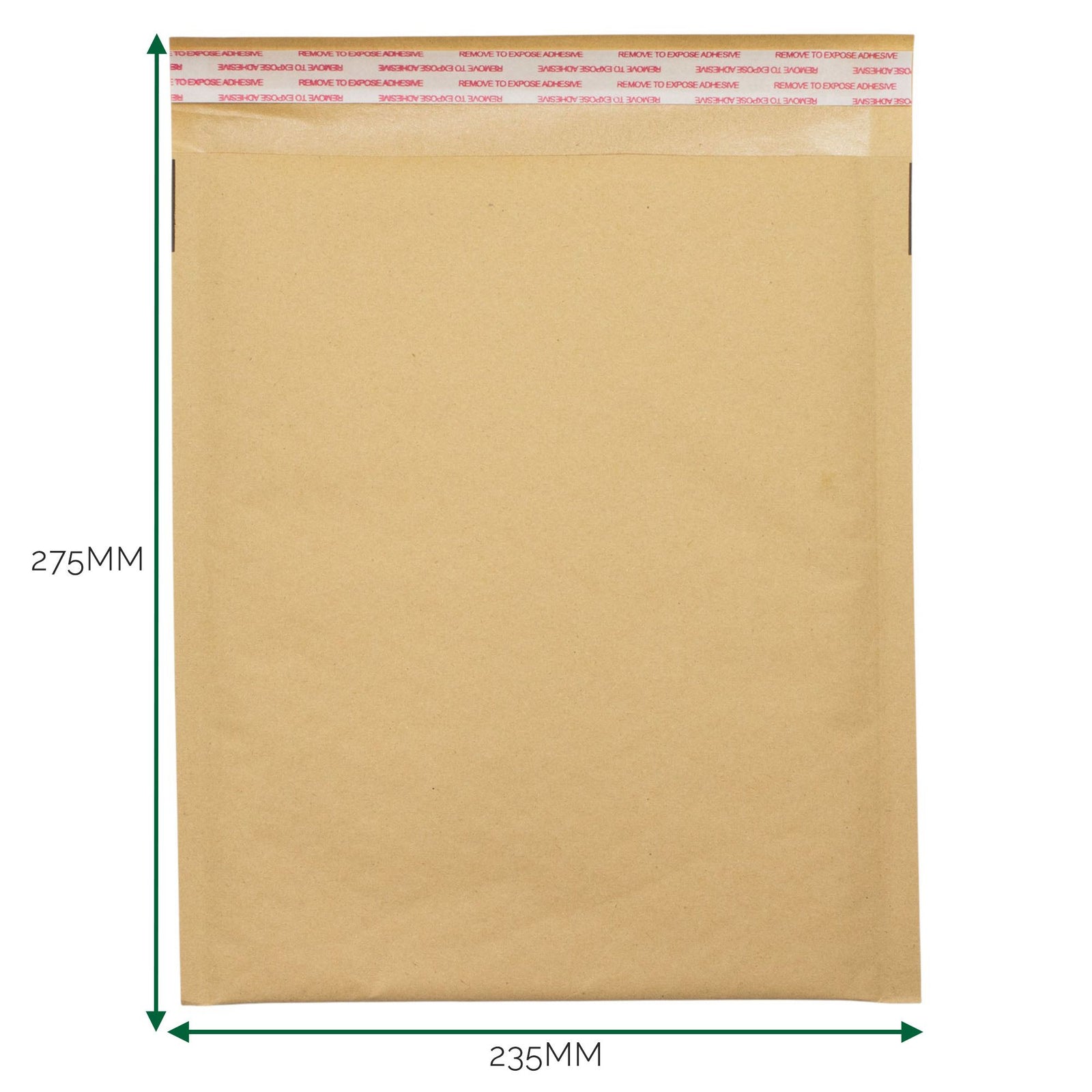 Kraft Padded Bubble Envelope (235x275+40mm) product image