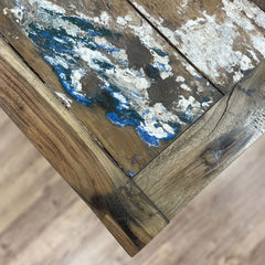 Recycled Teakwood Display / Dining Table 2.2m - No Bottom Shelf product image 4