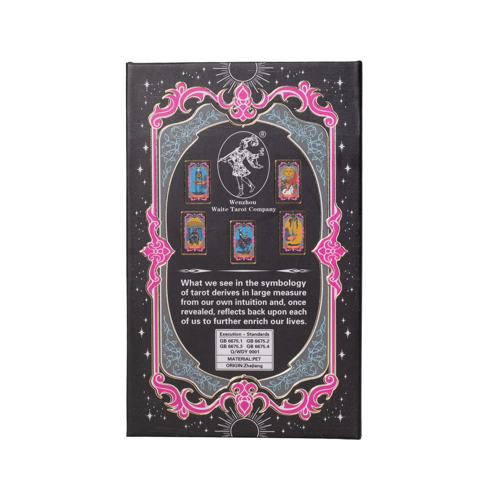 Gold Foil Tarot Card Set - with booklet