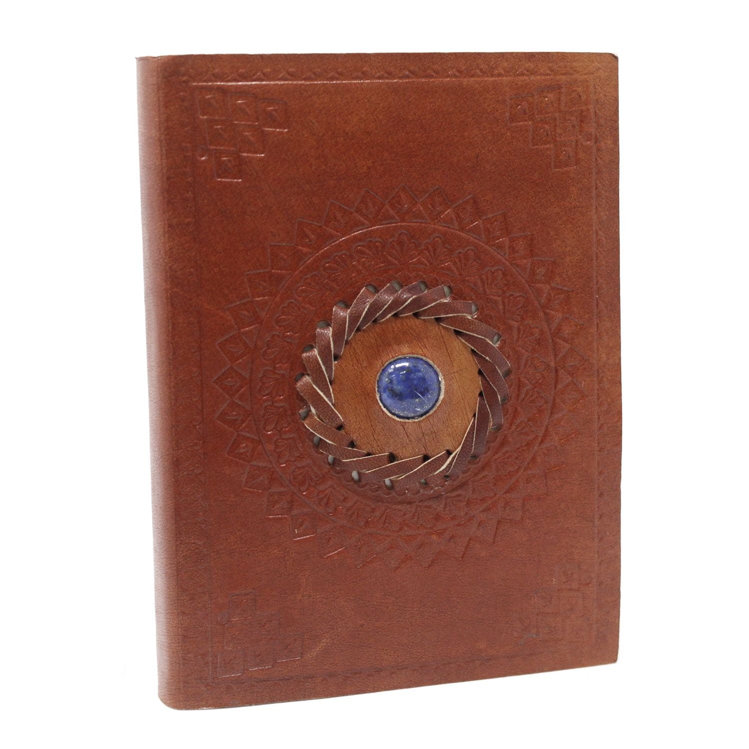 Leather Lapis Notebook (7x5") product image