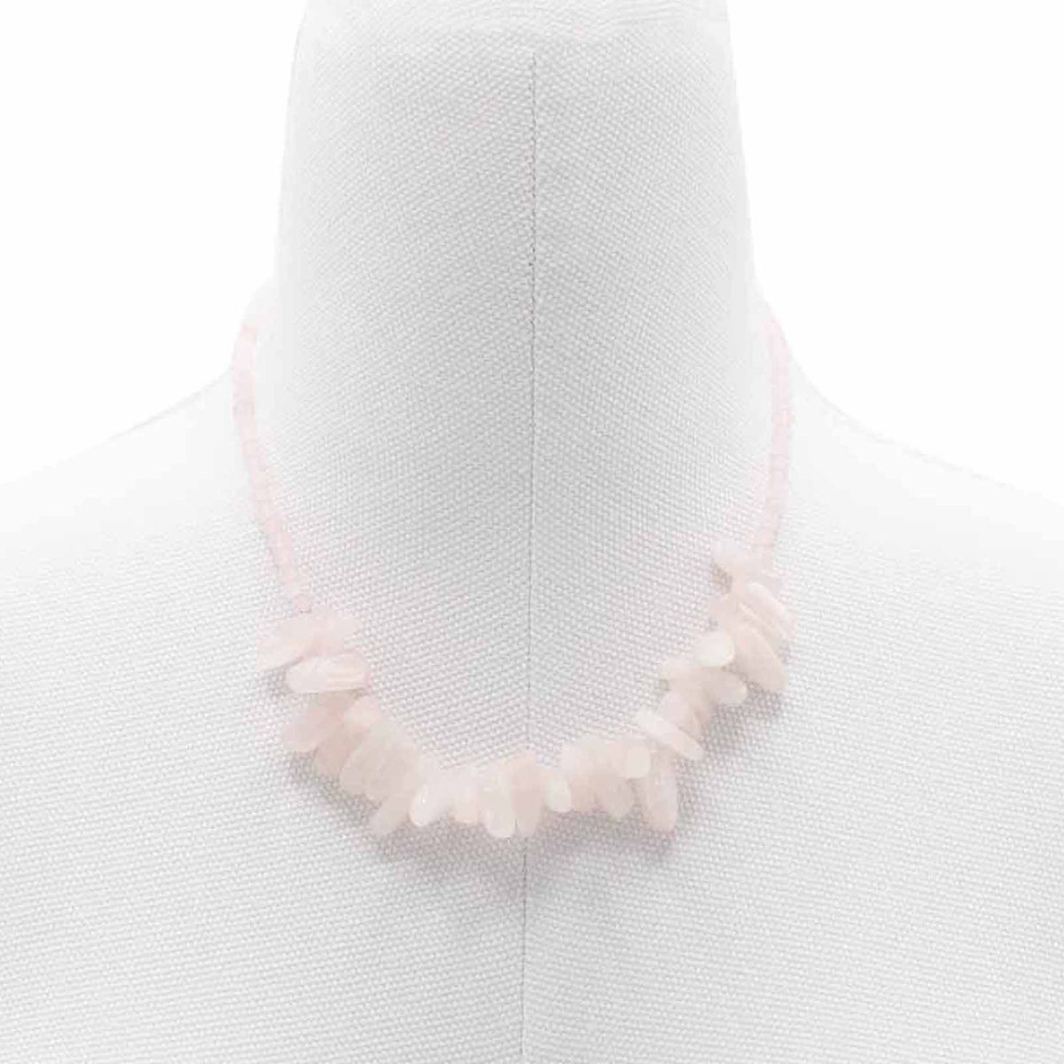 Longstone Gem Necklace - Rose Quartz product image