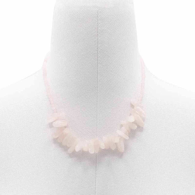 Longstone Gem Necklace - Rose Quartz product image