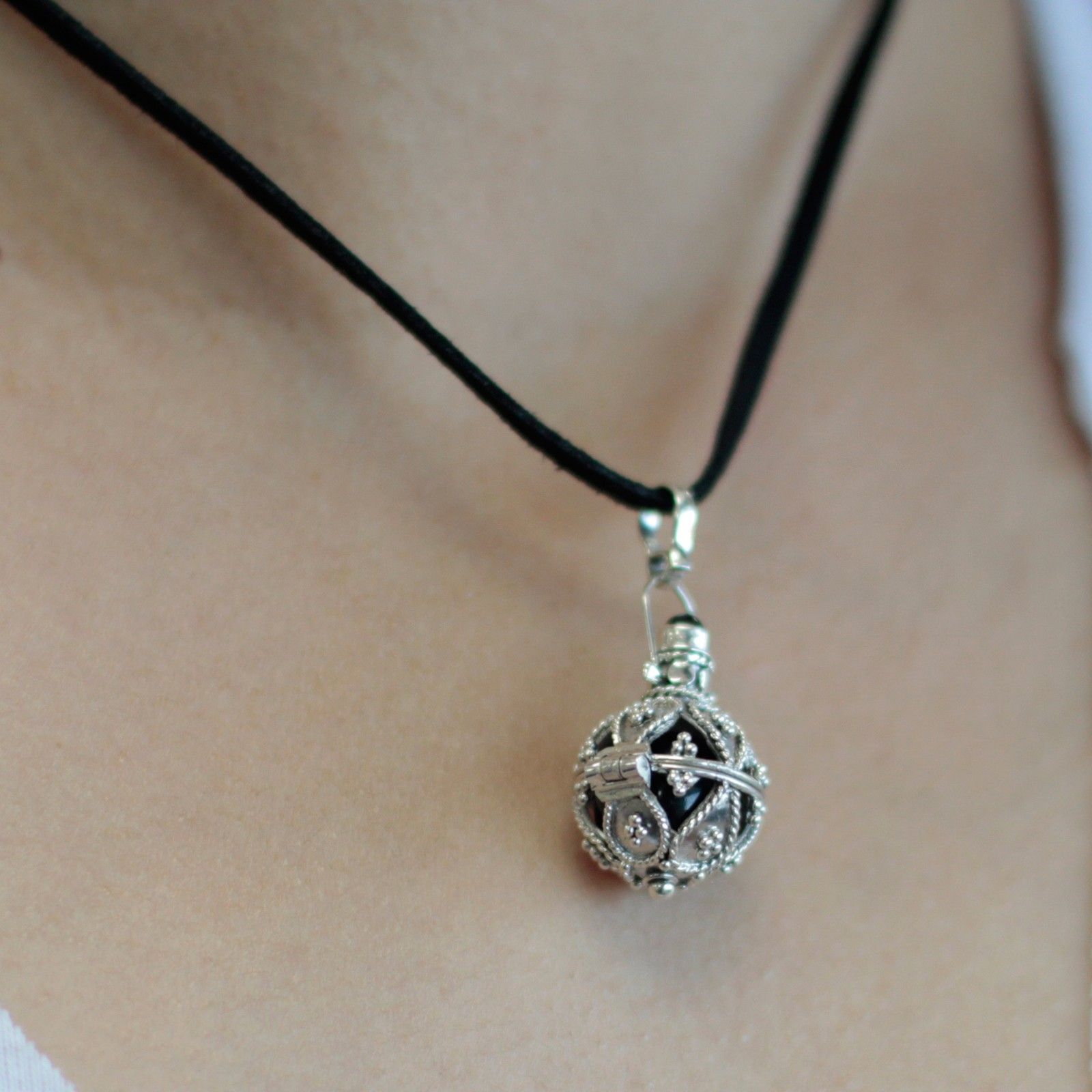 Silver Angel Bell - Darkness - 16mm product image