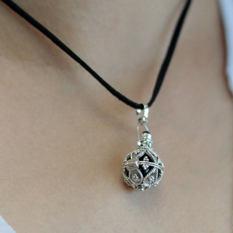 Silver Angel Bell - Darkness - 16mm product image
