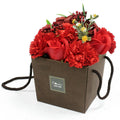 Soap Flower Bouquet - Red Rose & Carnation product image
