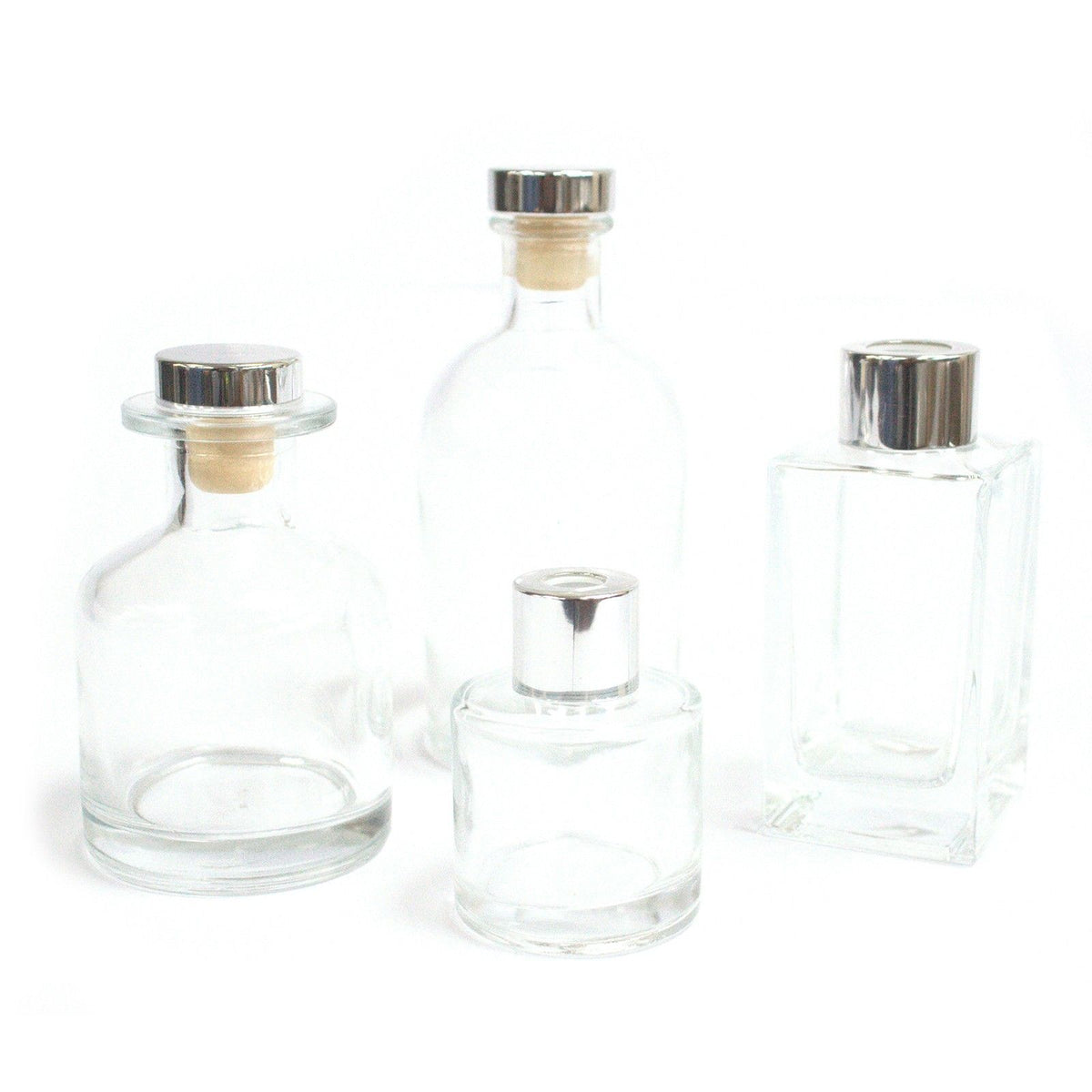 100 ml Square Long Reed Diffuser Bottlle - Clear product image 2