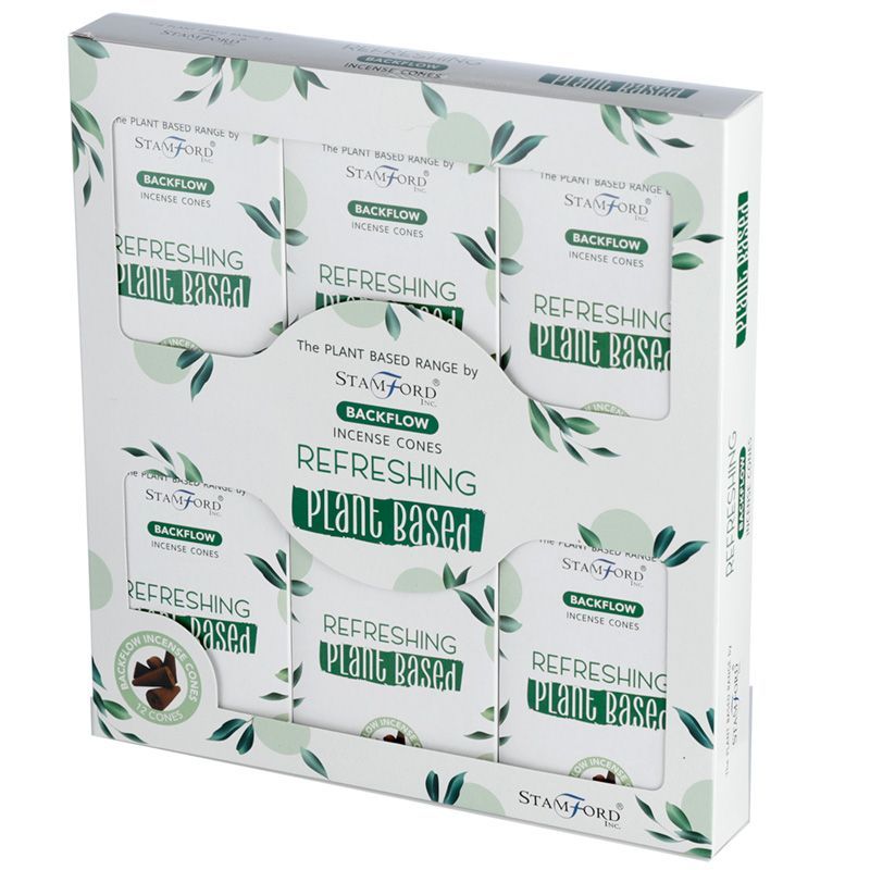 Plant Based Backflow Incense Cones - Refreshing product image 2