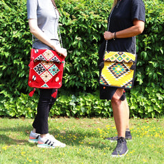 Red Kilim Messenger Festival Bag product image 4