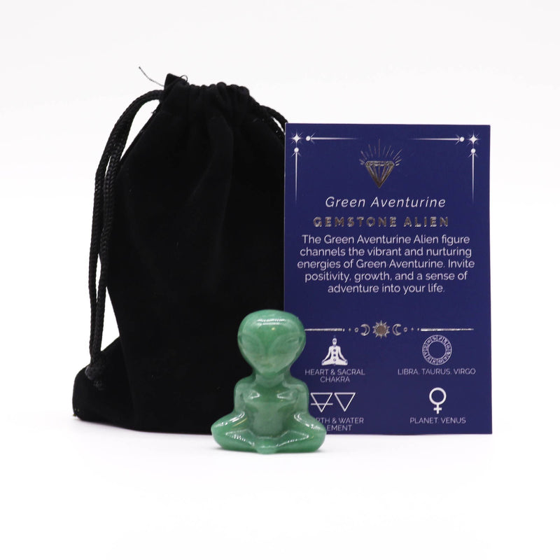Gemstone Alien - Green Aventurine product image