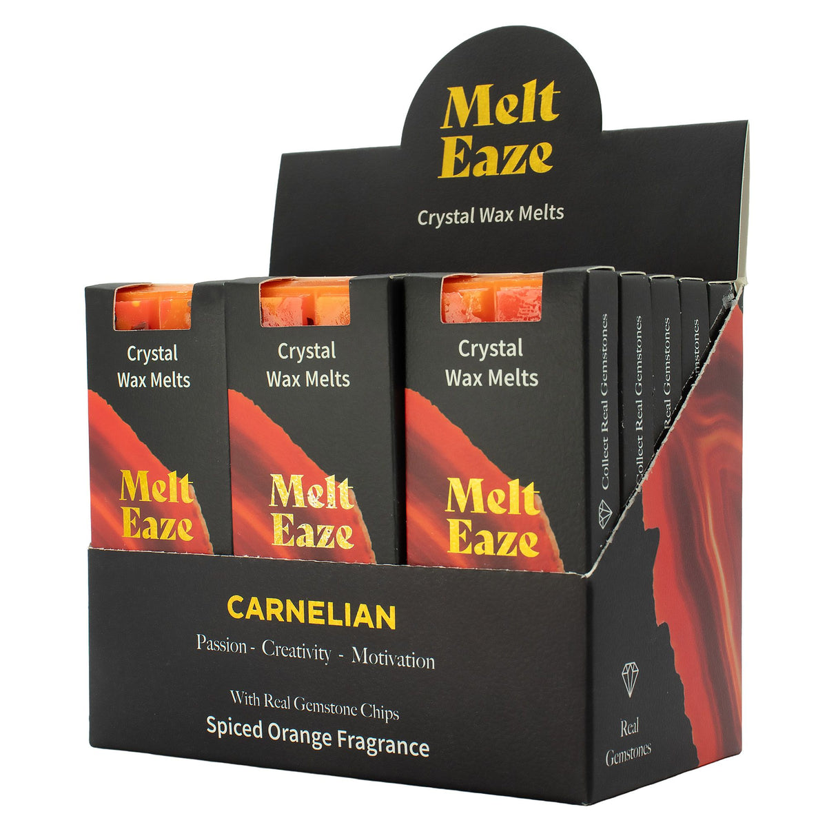 MeltEaze Wax Melts 50g - Carnelian Fire - Spiced Orange product image 3