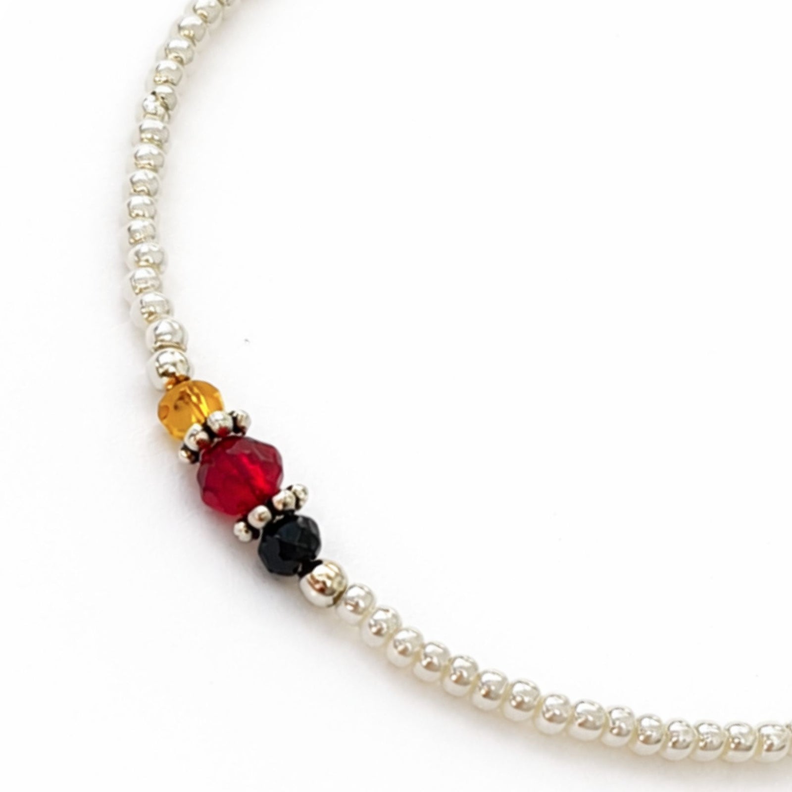 Nepalese Extra Fine Gem Bracelet - Pearl & Cut Beads product image