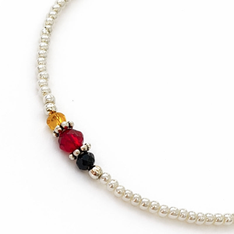 Nepalese Extra Fine Gem Bracelet - Pearl & Cut Beads product image