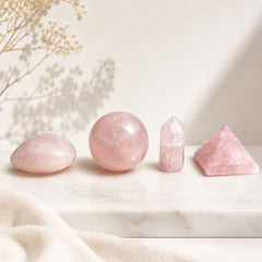 Four Gemstone Shapes - Rose Quartz product image 3