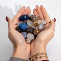 Bulk Mixed Agate - 1kg (aprox. 70 stones) product image 3