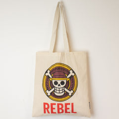 Nomad Sari Iconic Basic Tote Bag - REBEL - Natural 4oz product image 2