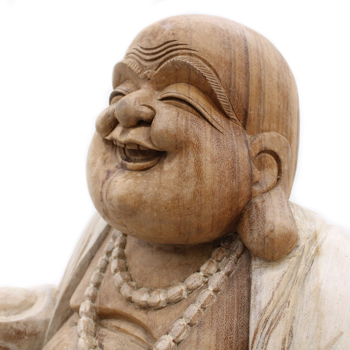Happy Buddha - Whitewash 50cm product image 5