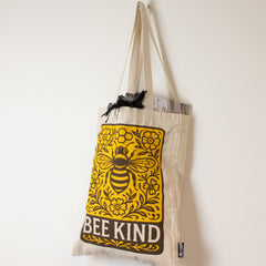 Nomad Sari Iconic Toni Tote Bag - Bee Kind - Natural 10oz product image 4