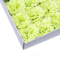 Craft Soap Flowers - Carnations - Lime product image 5