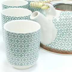 Herbal Teapot Set - Green Mosaic product image 7