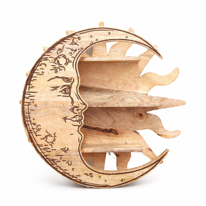 Sunrays & Moon 3 Tier Wall Shelf product image